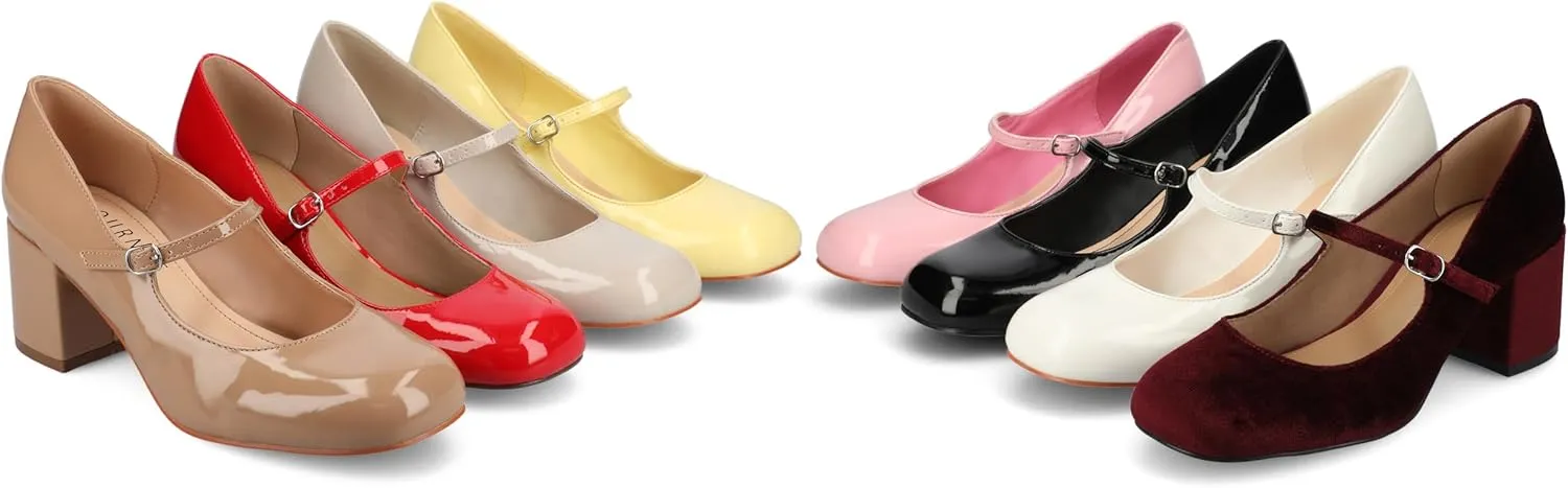 Journee Collection Women's Okenna Mary Jane Pumps