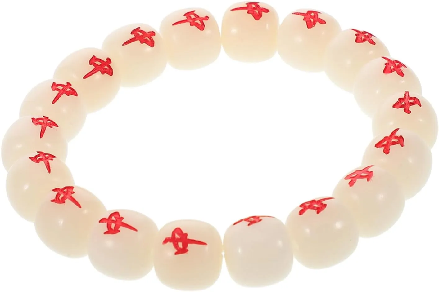 KESYOO Creative Mahjong Beads Bracelet for Women Unique Bodhi Beads Stretch Jewelry for Elastic Wristlet Accessory Distinctive Design for Casual Wear and Special Occasions