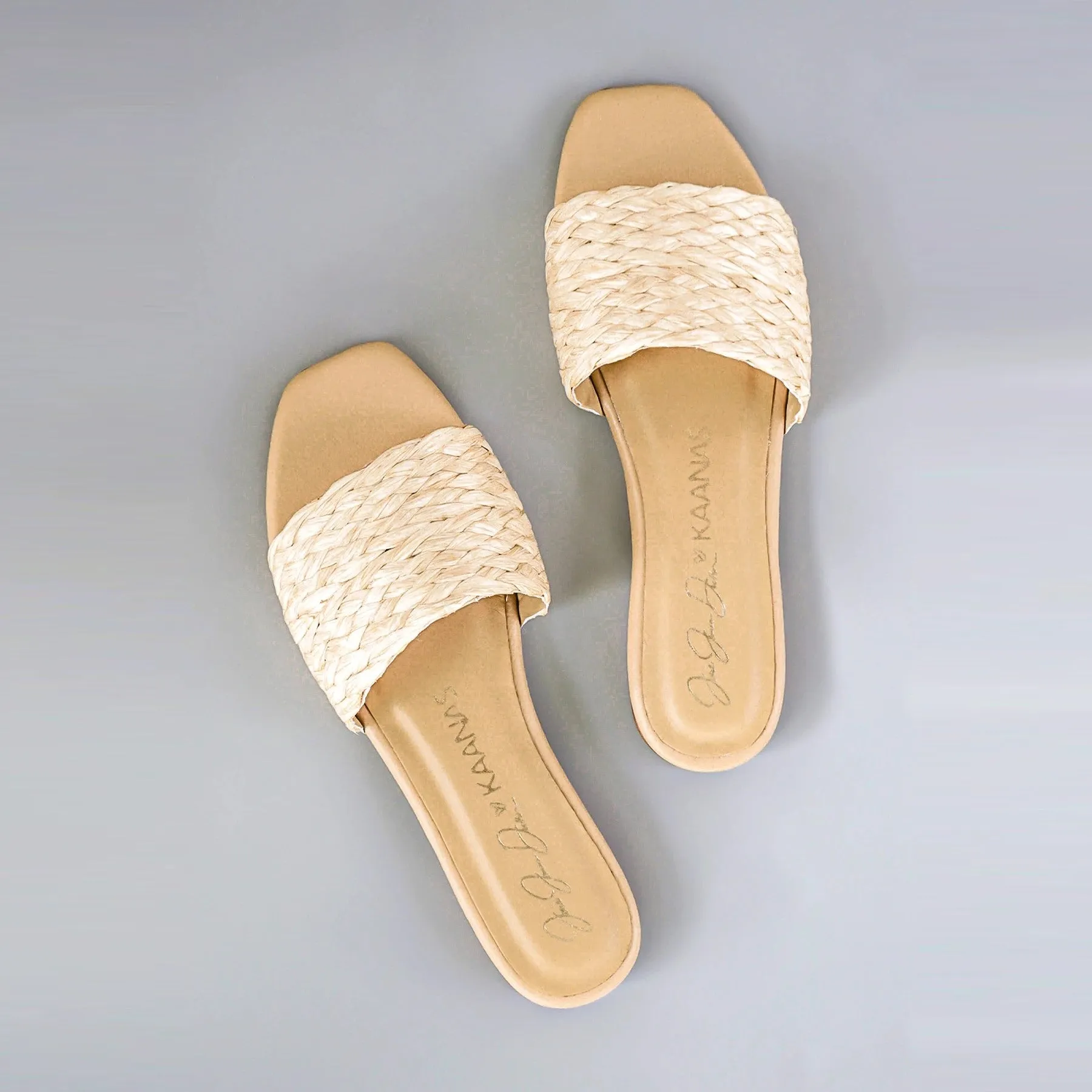 Key Largo Braided Sandal (Natural)