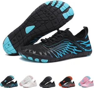 Kizu Footwear Barefoot Shoes for Women Men, Hike Barefoot Footwear Womens, Wide Toe Box Walking Shoes Beach Sneakers