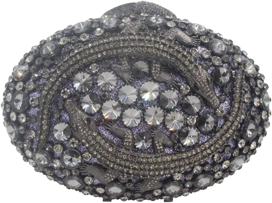 Ladies Evening-Bag Wedding Women Clutch-Purse Luxury Chain Rhinestone-Handbag