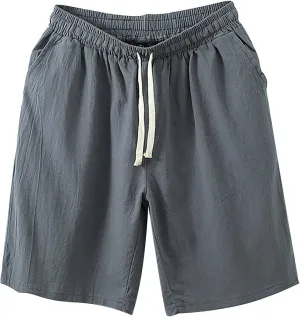 LCMTWX Mens Shorts Five Part Pants Casual Solid Color Loose Youth Japanese Retro Breathable Shorts Men Men Cargo Shorts Gym