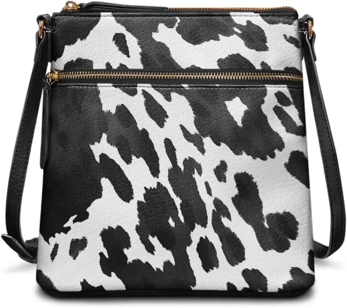 Leather Crossbody Hobo Purses for Women, Ladies Shoulder Bags Handbags Sling Messenger Bag