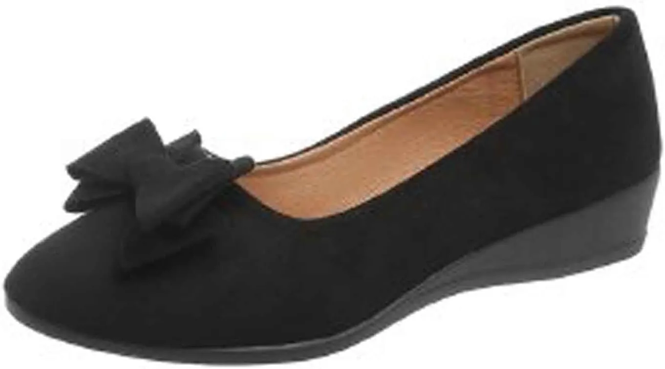 Loafers for Women Dressy Work Business Casual Shoes Comfortable Lightweight Walking Ballerina Slip On Work Flat Shoes