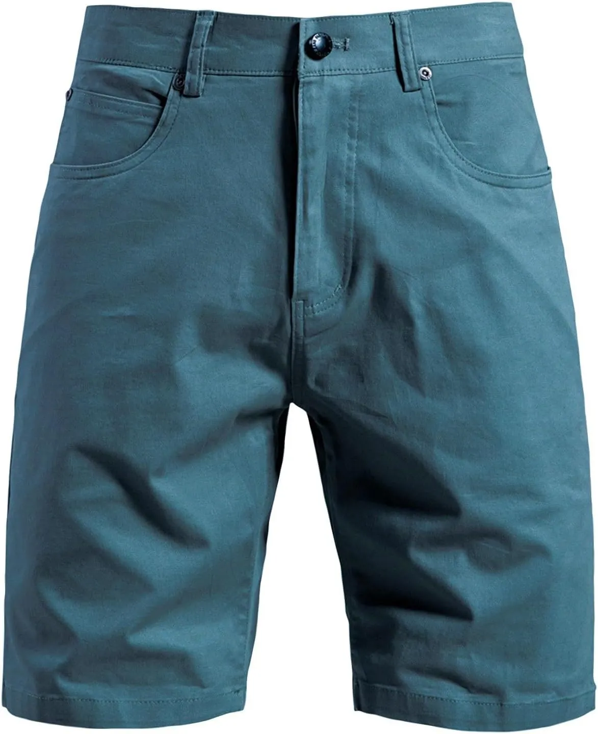Men Casual Shorts Flat Front Button-up Durability and Breathable Low Waisted Shorts 2025 Summer