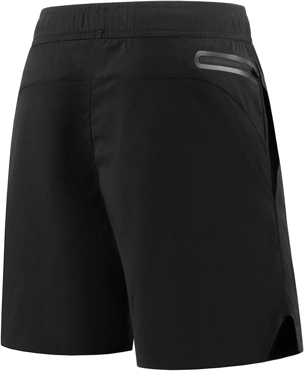 Mens Athletic Shorts Moisture Wicking Pickleball Tennis 5" Workout Running Shorts with Back Zip Pocket