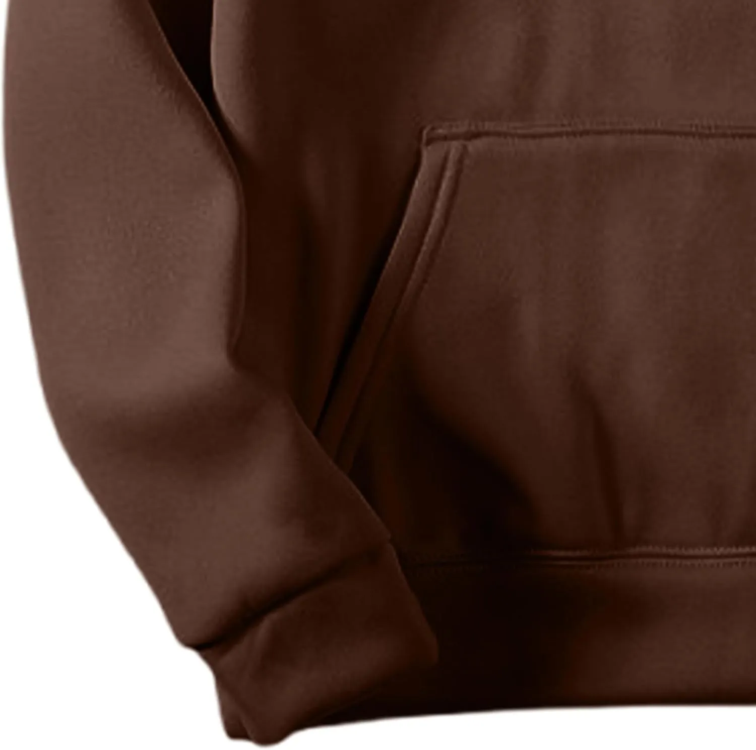 Men's Hoodies Solid Color Sweatshirts Long Sleeve Casual Pullover Top Lightweight Hooded Sweatshirt with Pocket