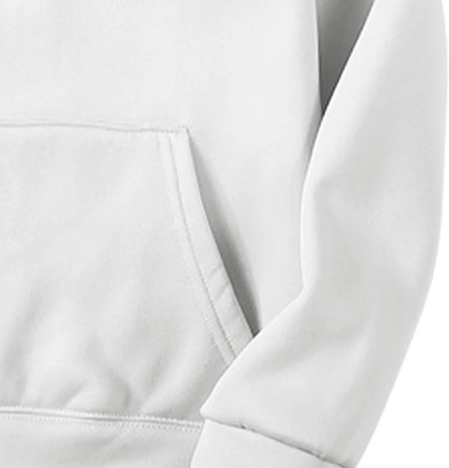 Men's Hoodies Solid Color Sweatshirts Long Sleeve Casual Pullover Top Lightweight Hooded Sweatshirt with Pocket
