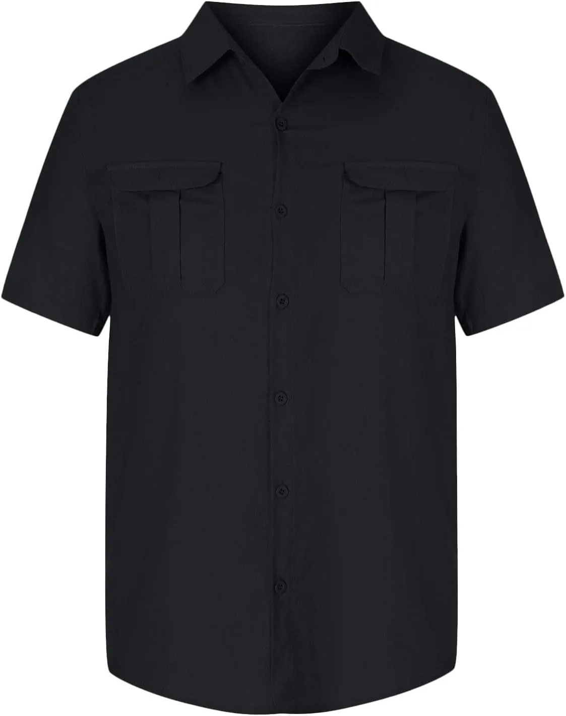 Mens Short Sleeve Button Down Shirts Casual Linen Shirts for Men Soft Beach Shirt Vacation Clothing Hawaiian Shirts