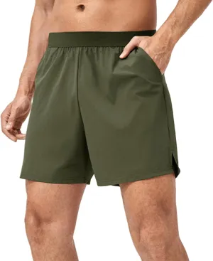 Men's Stretch Workout Shorts Quick Dry Breathable Comfy Shorts Summer Slim Fit Casual Pants for Outdoor Daily Sports