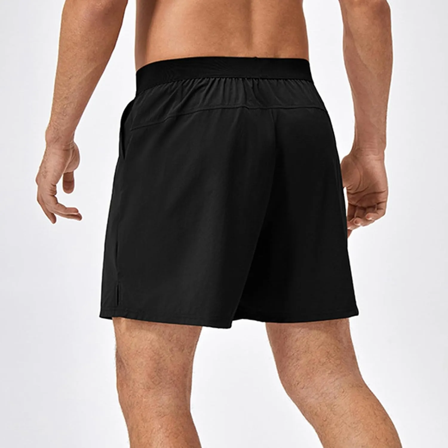 Men's Stretch Workout Shorts Quick Dry Breathable Comfy Shorts Summer Slim Fit Casual Pants for Outdoor Daily Sports