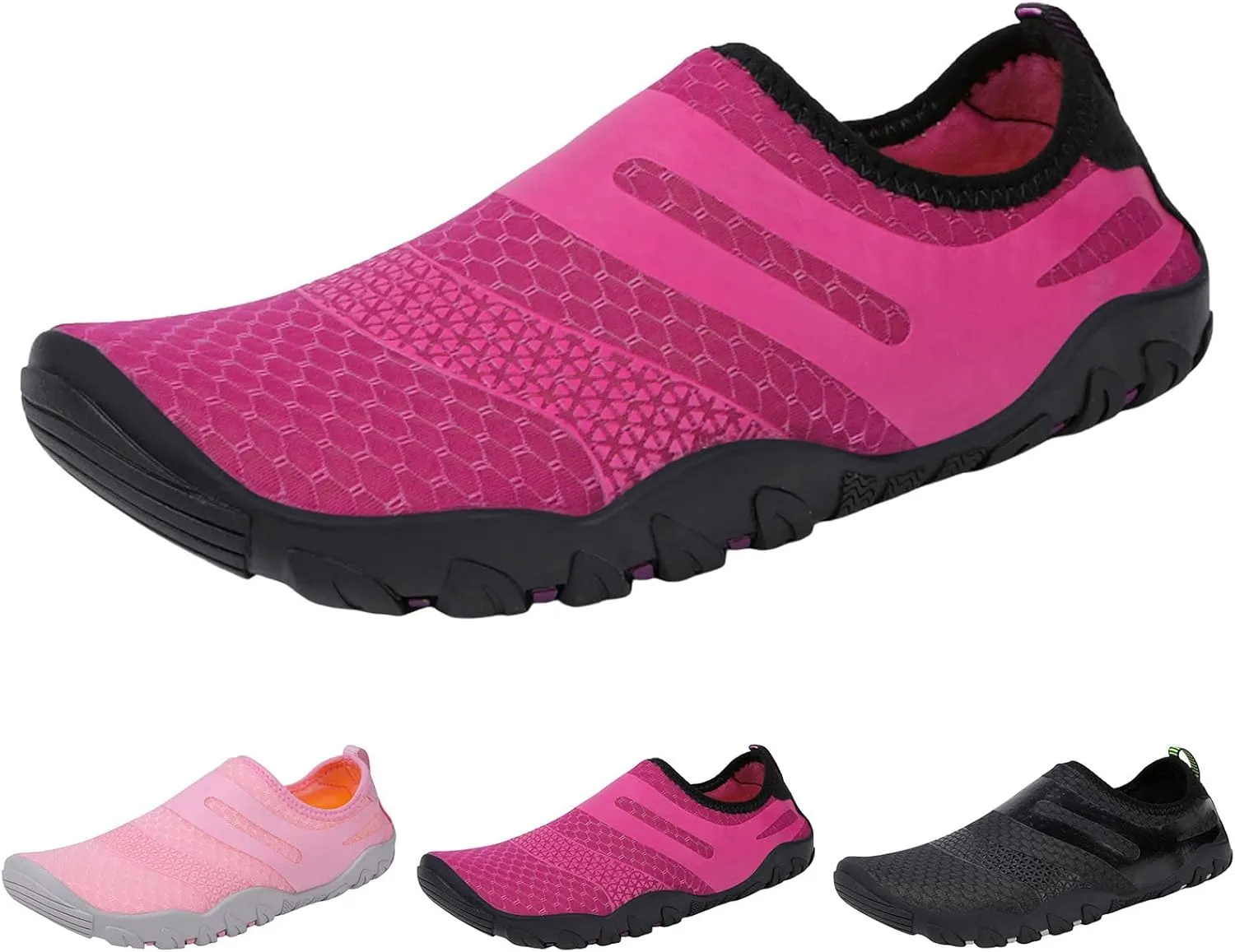 Mens Womens Quick Dry Water Shoes Aqua Barefoot Swim Beach Pool Surf Hiking Kayaking Diving Yoga Outdoor Sports Lightweight Design