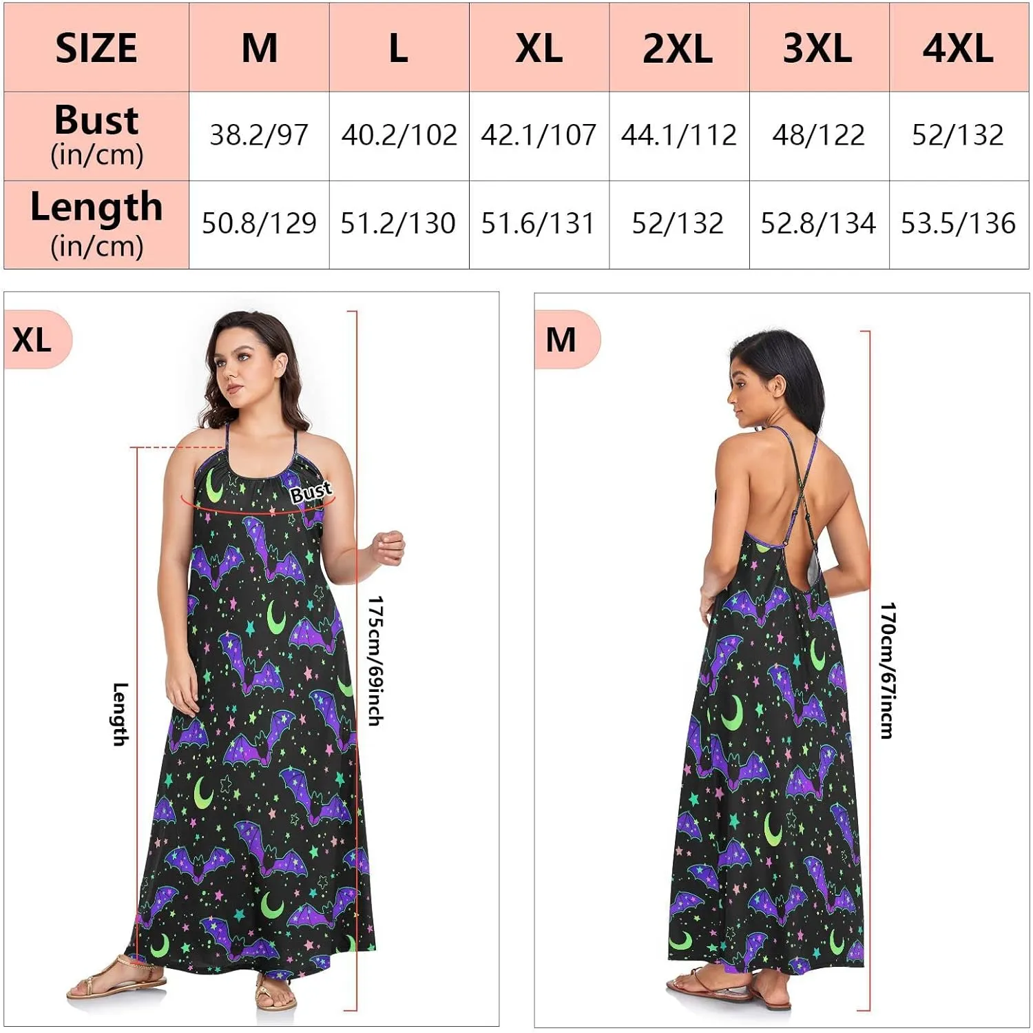 MNSRUU Women Dresses Funny Skulls Sexy Dresses Summer Beach Slip Dresses