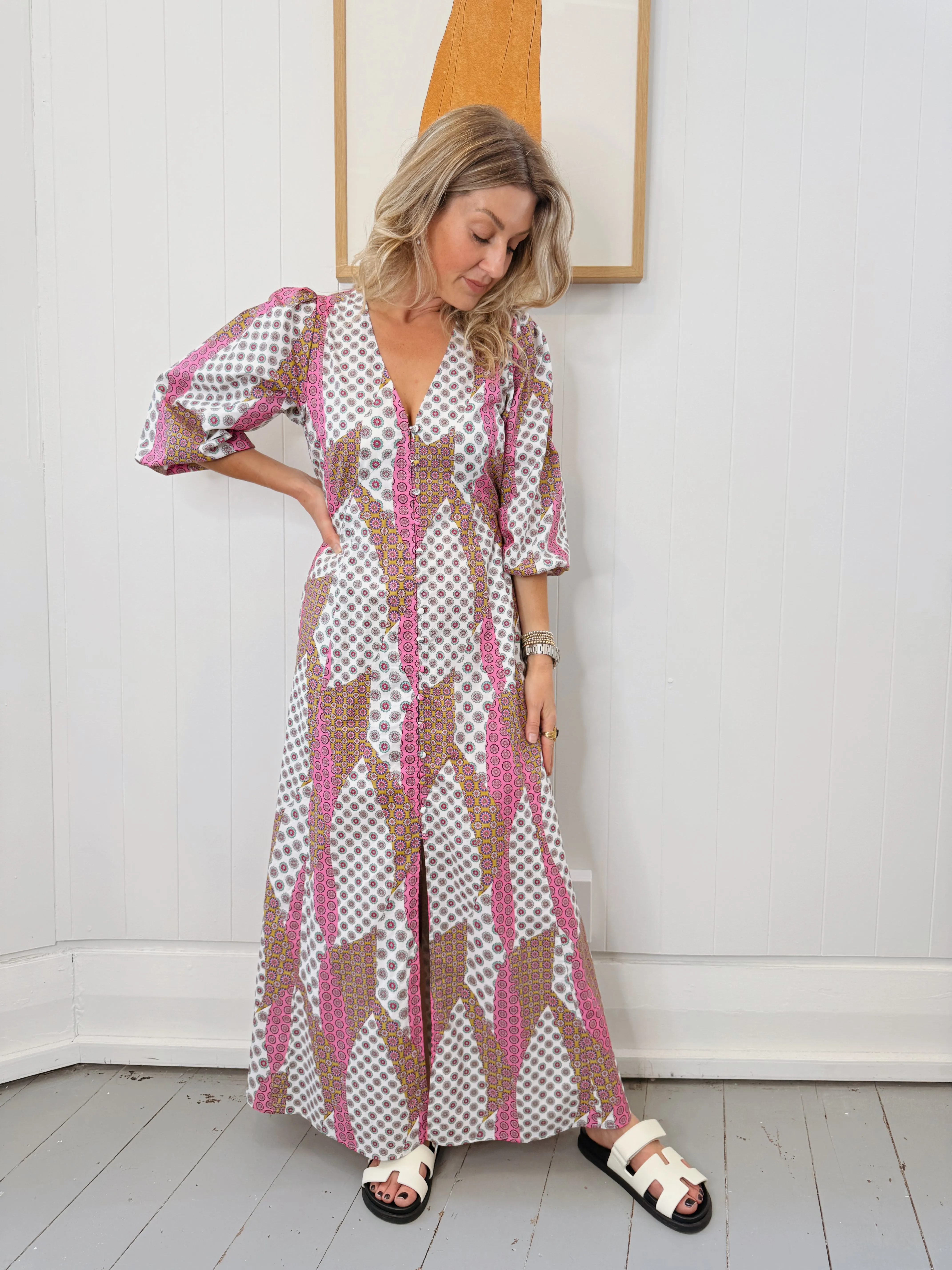 Monaco Dress | Patchwork