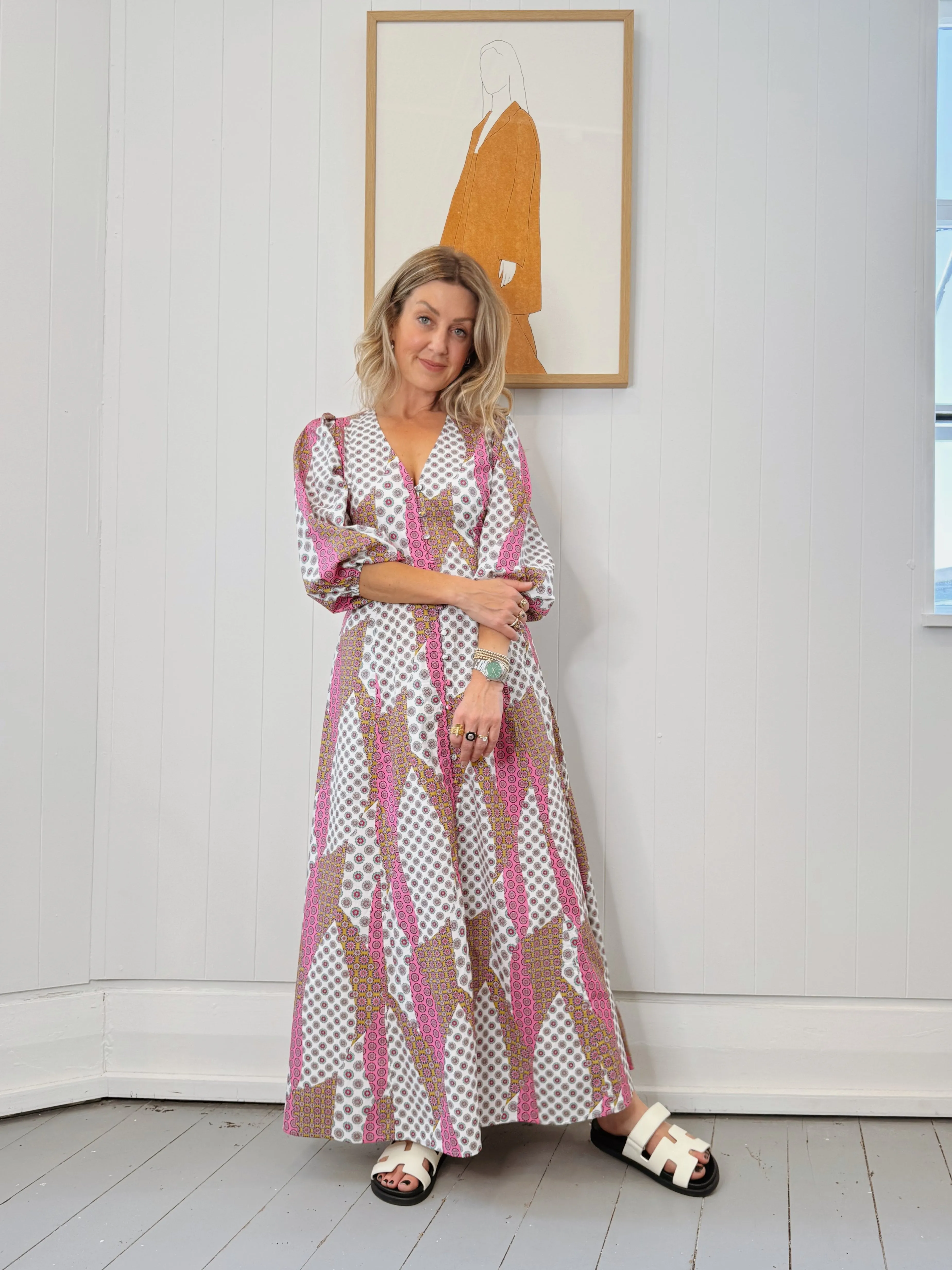 Monaco Dress | Patchwork