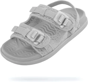 Native Shoes Kids Davis Sandals for Toddlers - Lightweight EVA, Adjustable Straps & Perforated Open-Toe Shoes