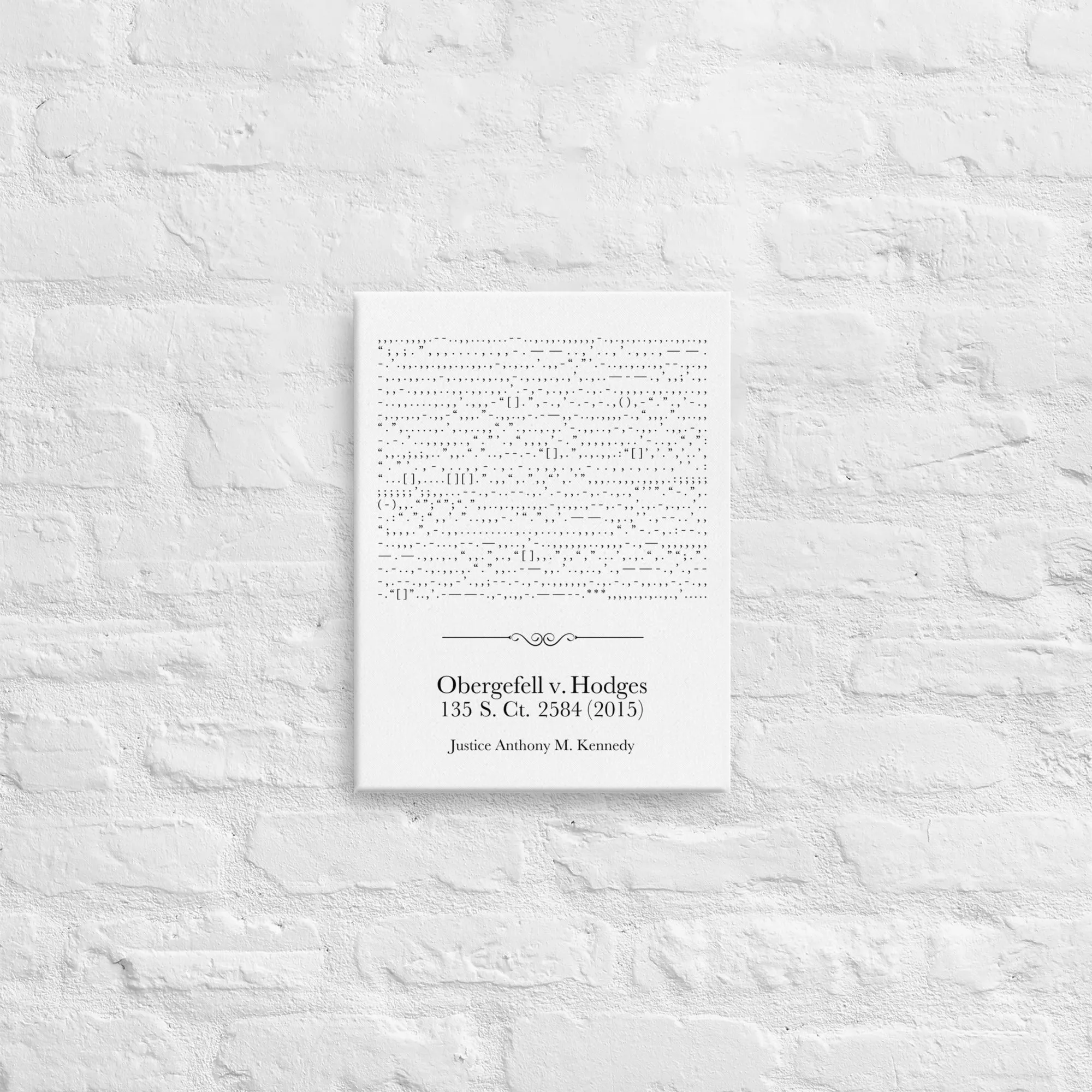 Obergefell - Canvas Print
