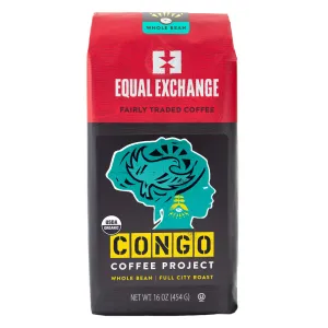 Organic Congo Coffee Project, 1lb whole bean