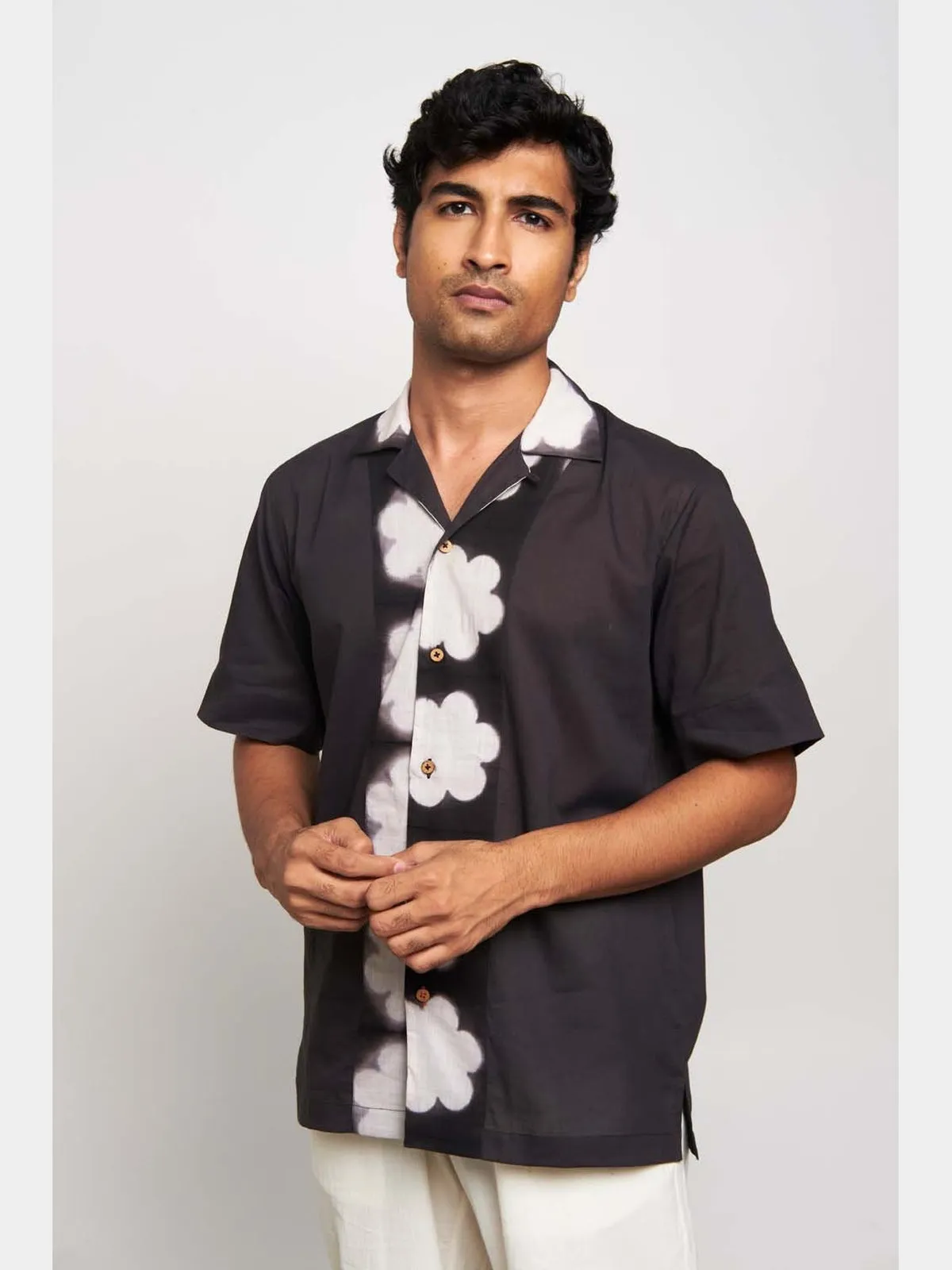 Patchwork Clamp Shirt