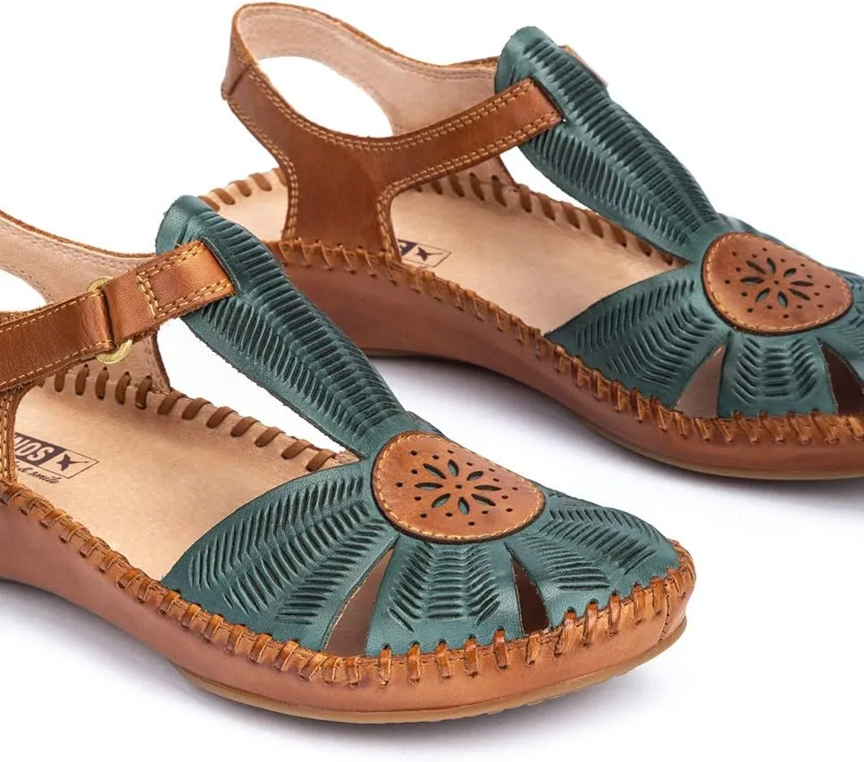 PIKOLINOS Semi-Closed Shoes Leather P. Vallarta for Woman