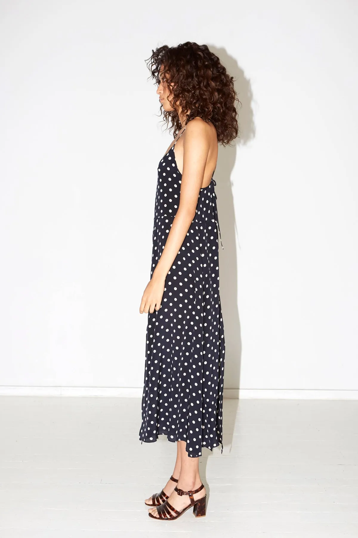 Polka Slip Dress