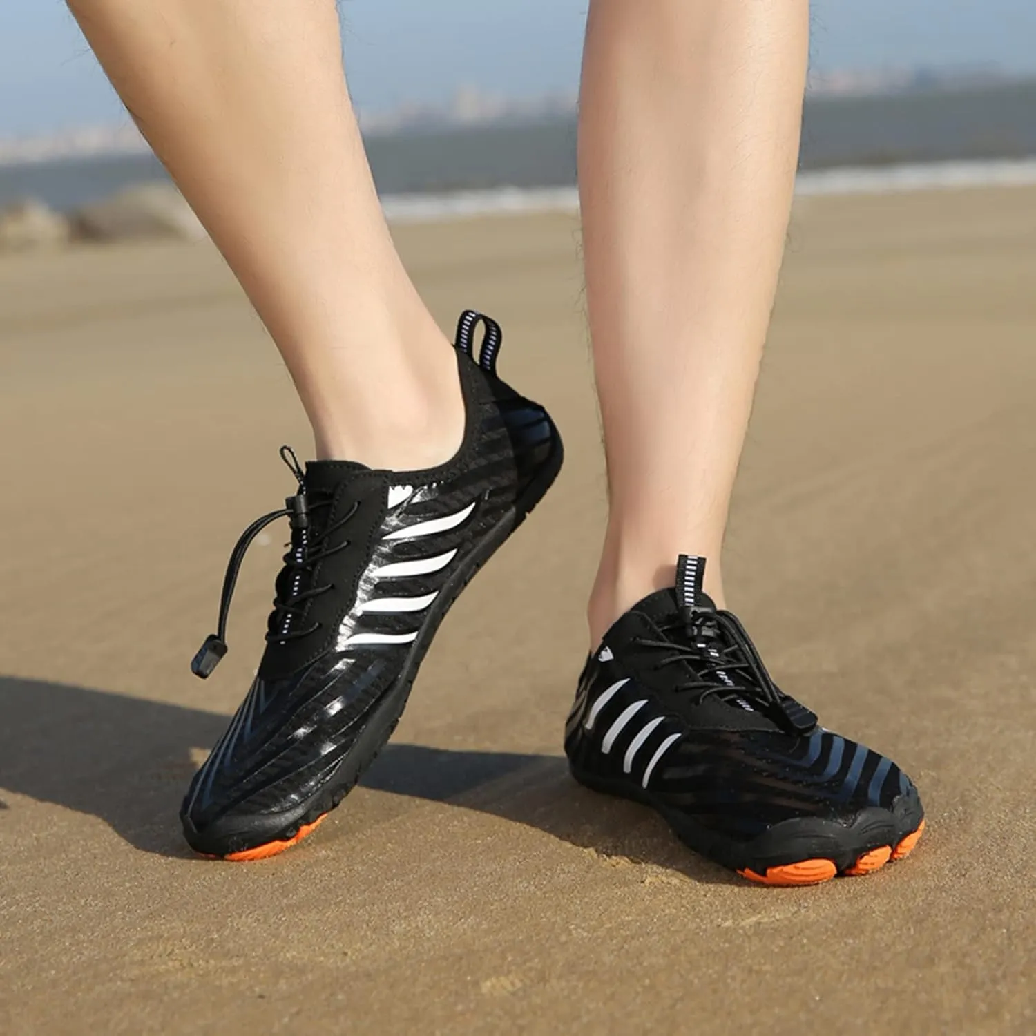 Quick Dry Barefoot Water Shoes for Women Men Aqua Swim Beach Pool Shoes Non Slip Outdoor Sports Hiking Surf Yoga Exercise Footwear