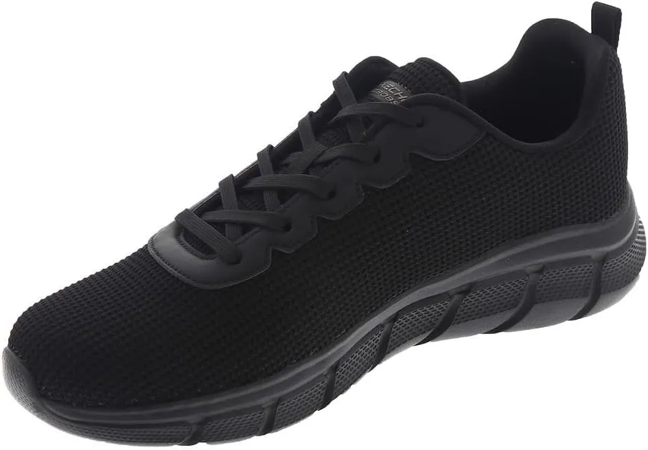 Skechers Women's BOBS Sport Sneakers-Visionary Essence Two Tone Knit Lace Up Machine Washable Vegan Shoes