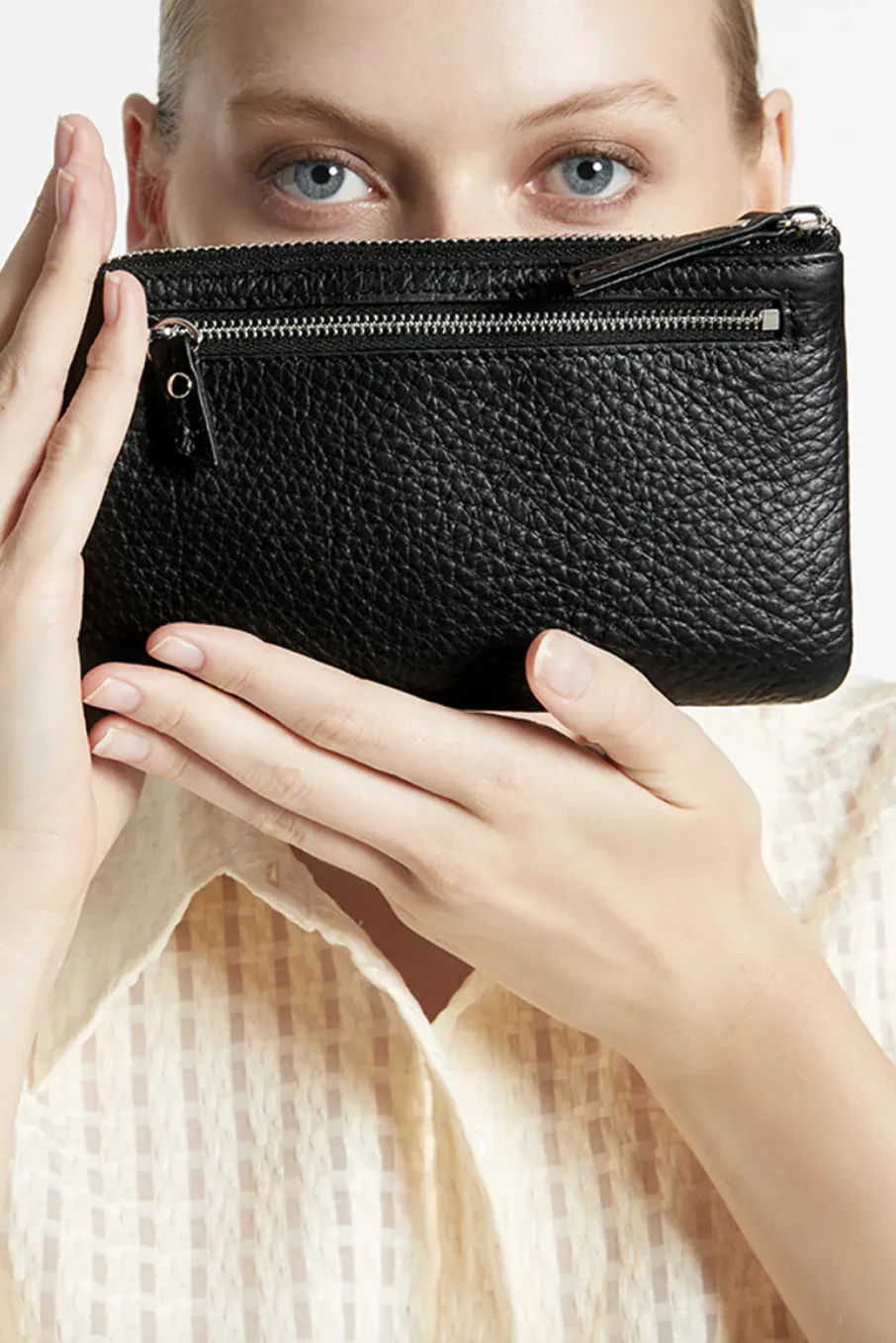 STATUS ANXIETY SMOKING MIRRORS WALLET - BLACK