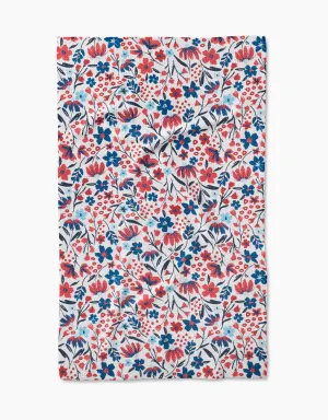 Summer Bloom Tea Towel