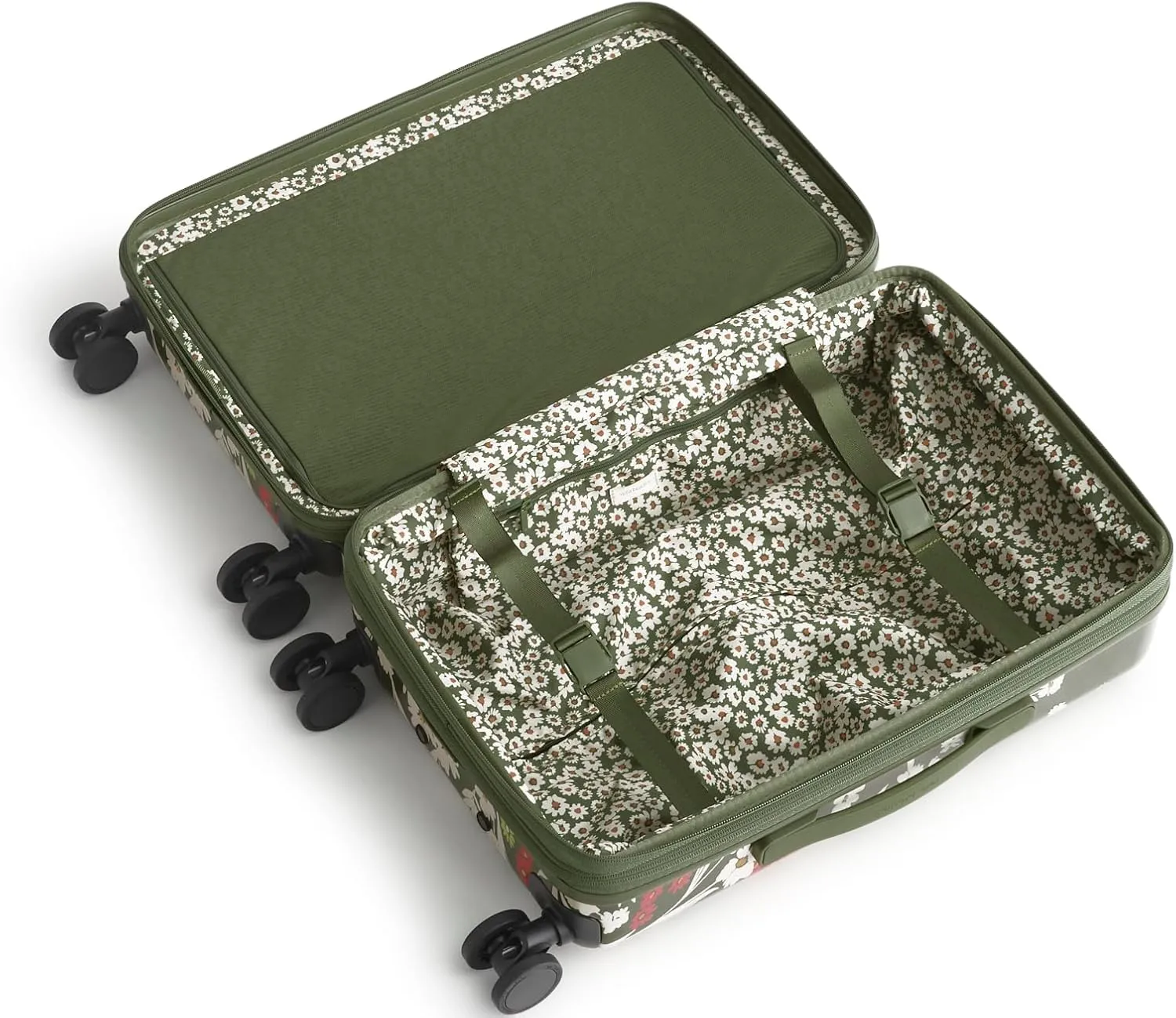 Vera Bradley Hardside 22 Inch Adair Spinner, Breezy Meadow