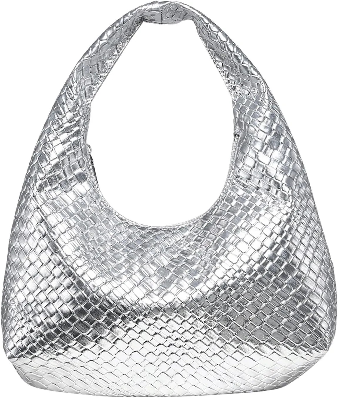 Verdusa Women's Woven Leather Hobo Shoulder Bags Top Handle Braided Underarm Purse