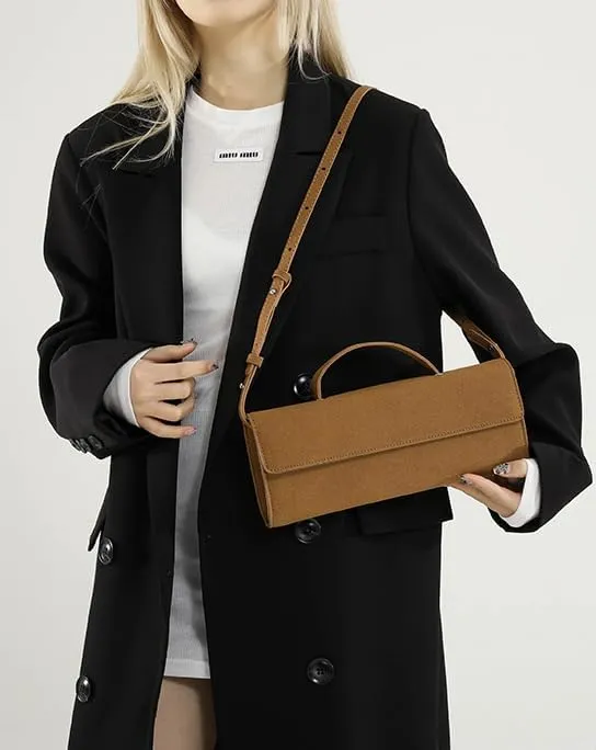 Vintage Shoulder Bag for Women Clutch Purse Handbag Casual Tote Bag Underarm Bag Satchel Work Travel 2025