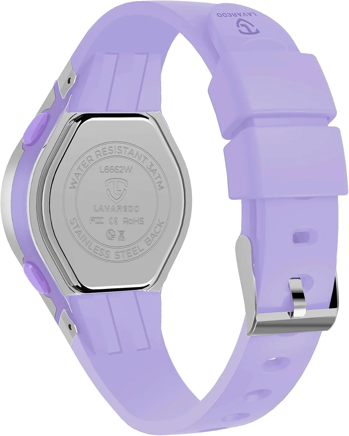 Watches for Women Sport Digital Womens Watch Waterproof with Silicone Strap Alarm/Stopwatch/Chronograph/LED Back Light