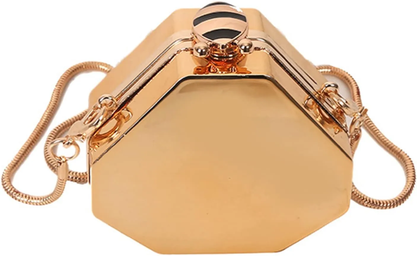Women Acrylic Evening Bag Bridal Clutch Party Prom Wedding Handbag Crossbody Shoulder Bags Detachable Chain Purse