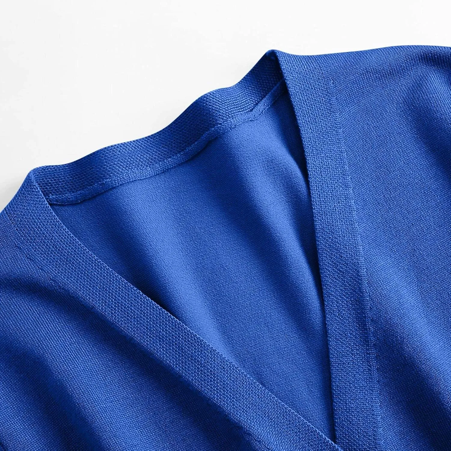 Women Cardigan Sweater Lightweight Solid Open Front Button Down Cardigan Slim Fit Long Sleeve Causal Knit Cardigan