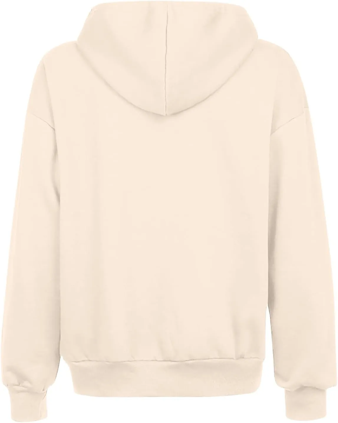 Women Casual Full Zip Up Hoodie Basic Lightweight Long Sleeve Sweatshirt Solid Color Jacket Fall Outfits