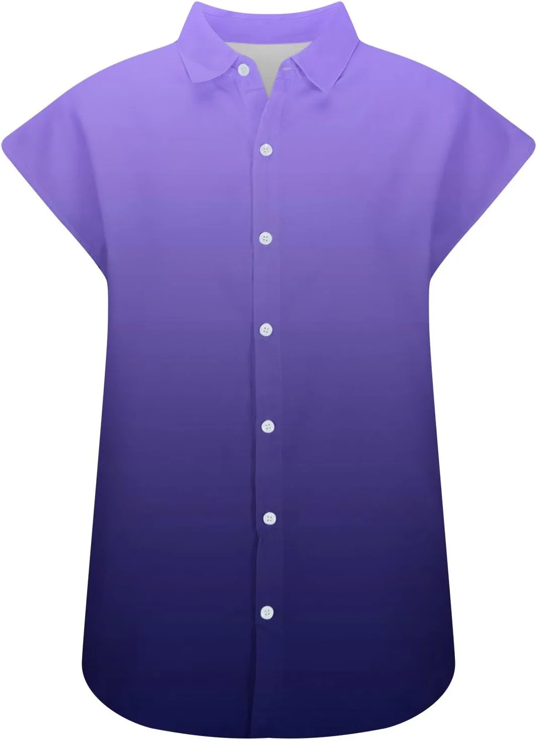 Women Summer Cotton Linen Tops Short Sleeve Button Down Shirts Trendy Dressy Blouse Tops Casual Chambray Clothes 2024