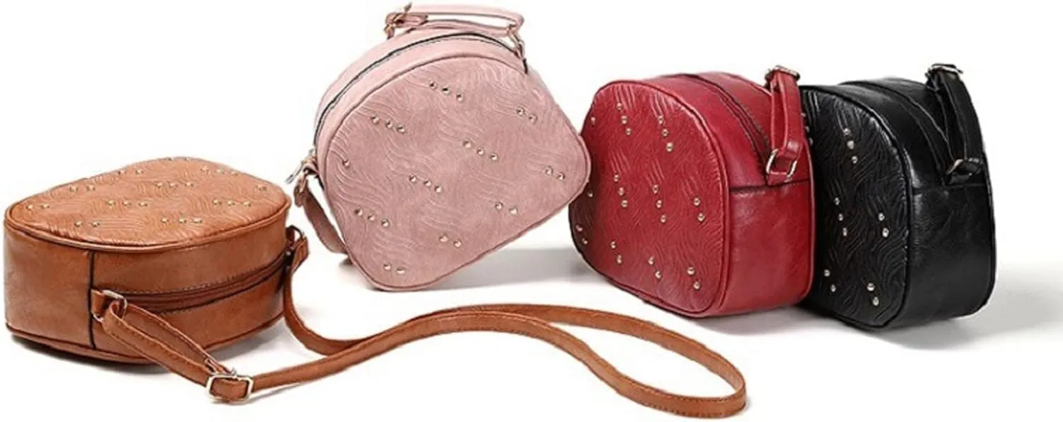 Women's Bag Simple Solid Leather Fashion Shoulder Bags Casual Fashion Messenger Bag Leather