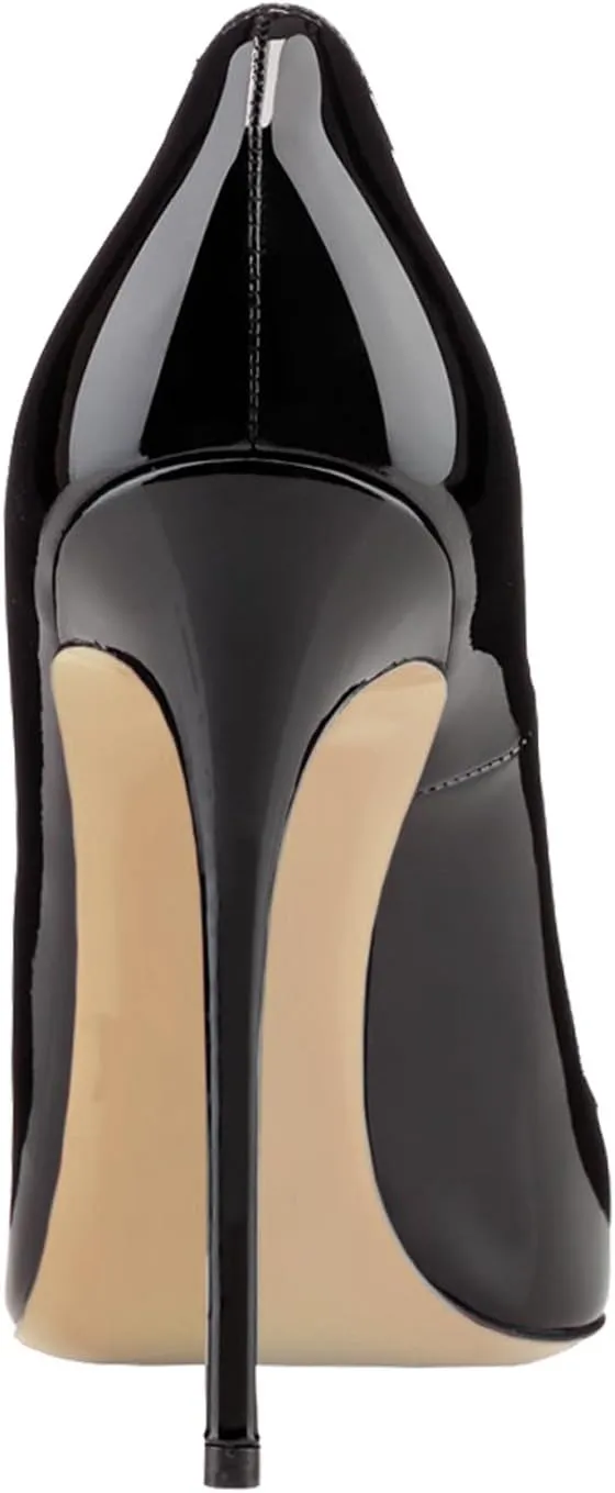 Women's Classic Pointed Toe Elegant Slip on Stieletto Dress Pumps Shoes