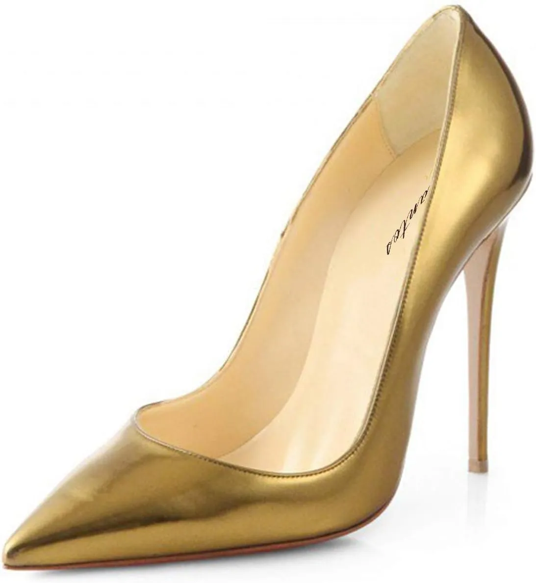 Women's Classic Pointed Toe Elegant Slip on Stieletto Dress Pumps Shoes