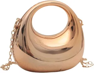 Womens Evening Clutch Bag Small Evening Handbag Chain Strap Crossbody Bag Lovely Acrylic Shoulder Bag for Party