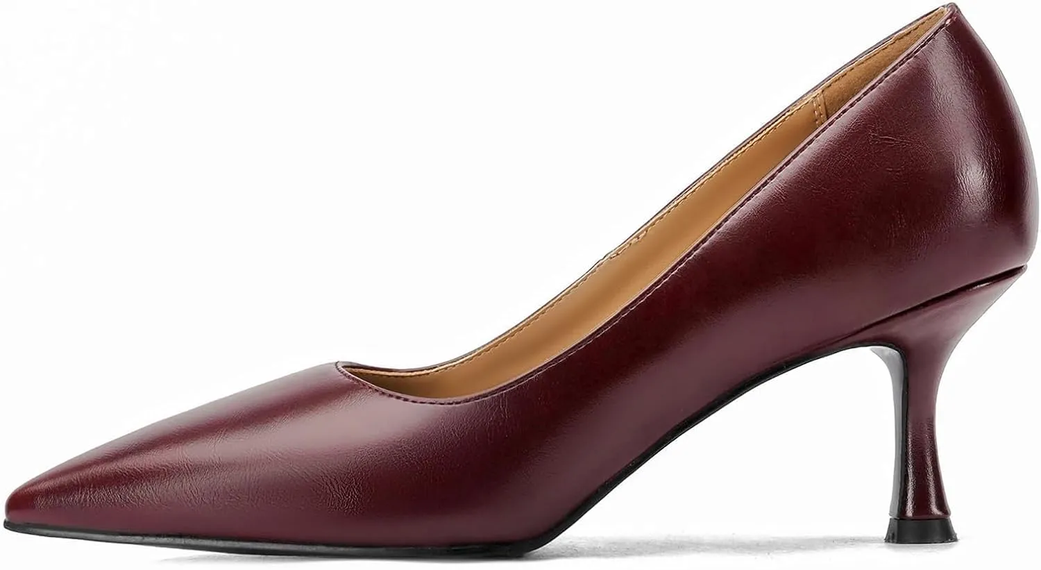 Women's Low Heel Pointed Toe Kitten Heel Daily Shallow Mouth Shoes on Stilettos Fine High Heels Party Wedding Prom Work Formal Dress Shoes Office Event Comfort Heels