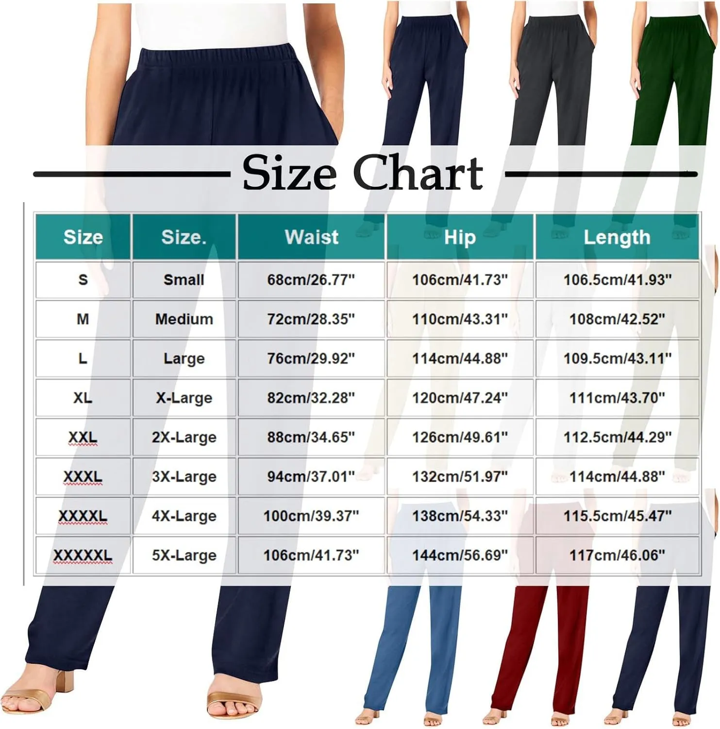 Women's Pants 2025 Drawstring Elastic Waist Long Lounge Trousers Summer Loose Lightweight Palazzo Trousers with Pockets