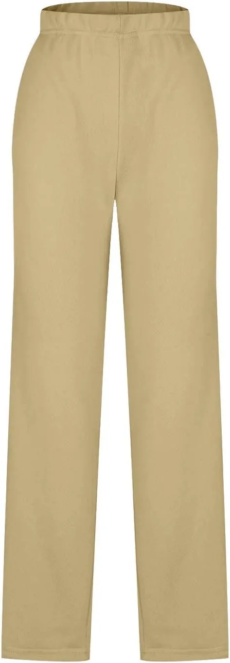 Women's Pants 2025 Drawstring Elastic Waist Long Lounge Trousers Summer Loose Lightweight Palazzo Trousers with Pockets