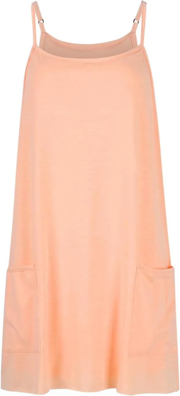 Womens Tennis Romper Dress Sleeveless Athletic Workout Dress with Built in Shorts Cute Mini Golf Dresses with Pockets