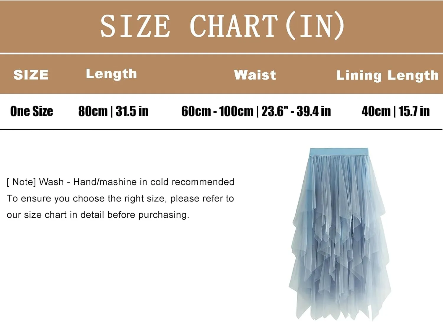 Women's Tulle Skirts Midi Long Fairy Skirt High Low Asymmetrical Hem Skirts Mesh Layered Tutu Skirt 2025 Fashion