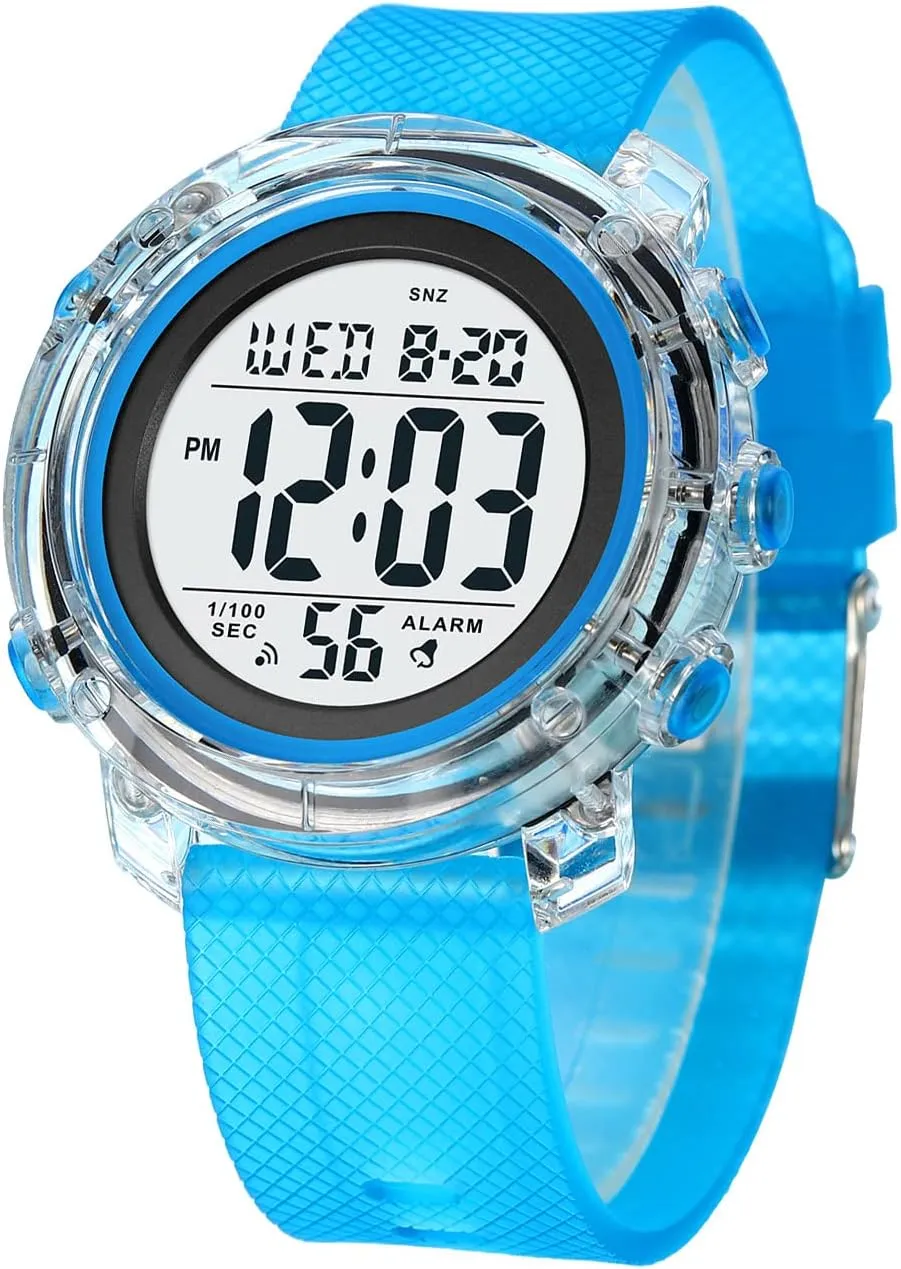 Wrist Watches for Women Digital Watch for Mens Womens Ladies Waterproof Watch Stopwatch Date LED