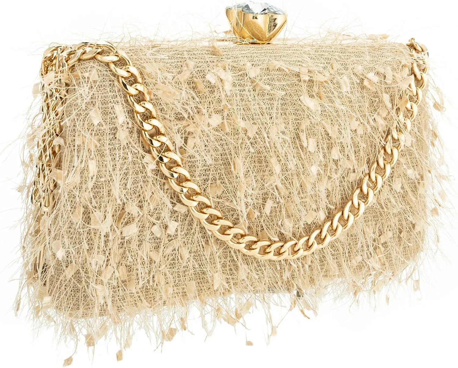 YYW Clutch Purse for Women Cute Handbags Top Handle Evening Bag Crossbody Bag Shoulder Bag for Wedding Party Prom Banquet